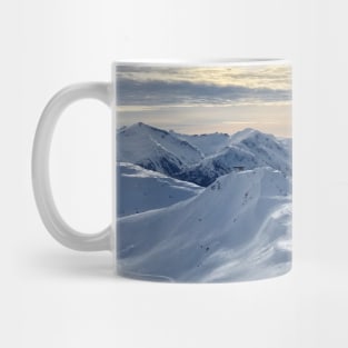 Beautiful Winter Snowy Mountains Mug